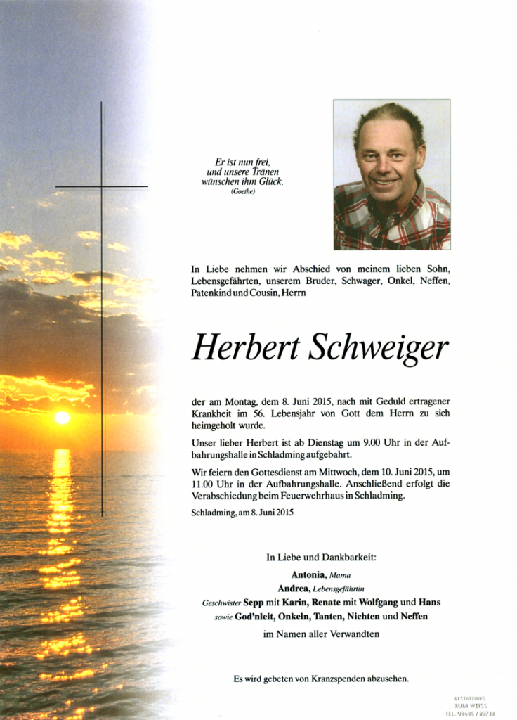 15 Herbert Schweiger