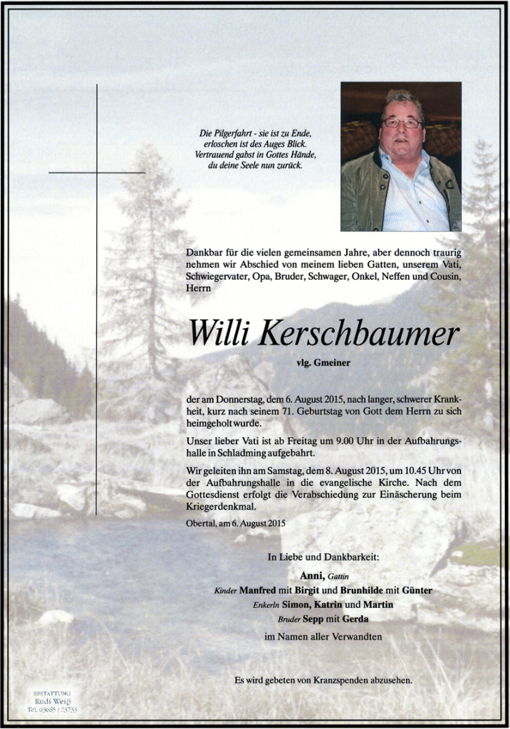 19 Willi Kerschbaumer