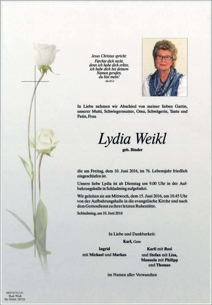 21 Lydia Weikl