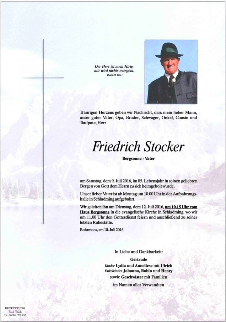 Firedrich Stocker