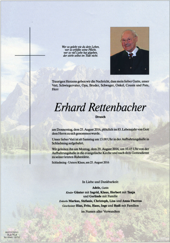 25 Erhard Rettenbacher